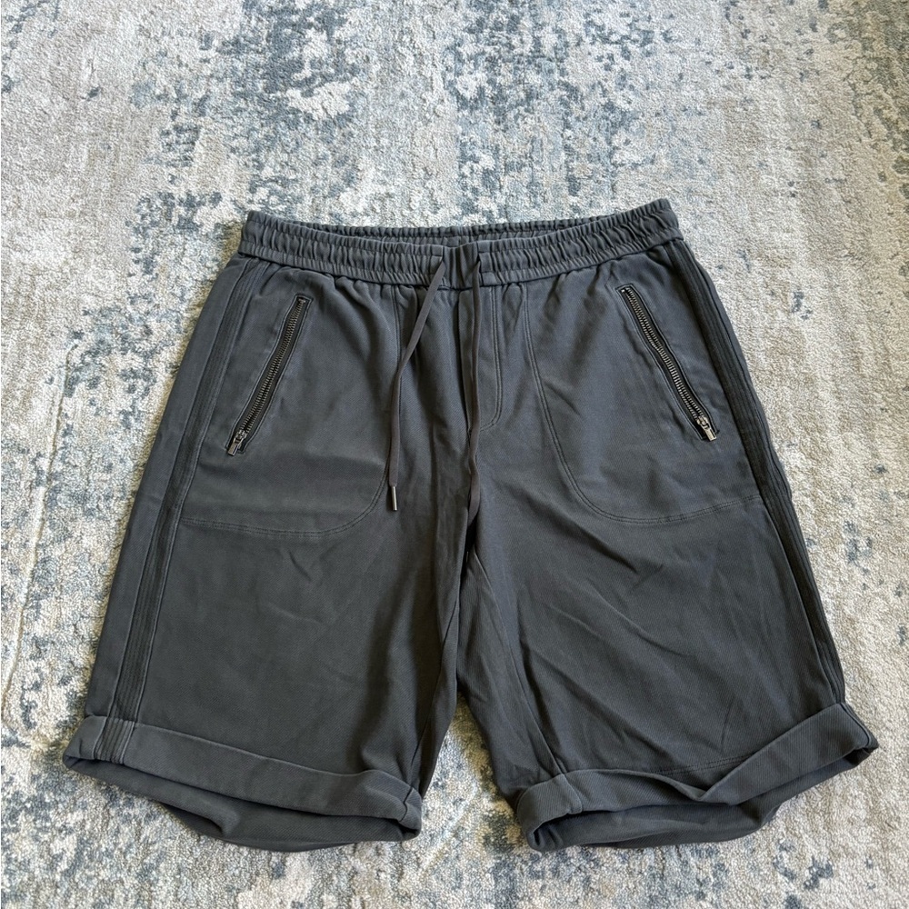 Women’s Gray/Green Casual Shorts